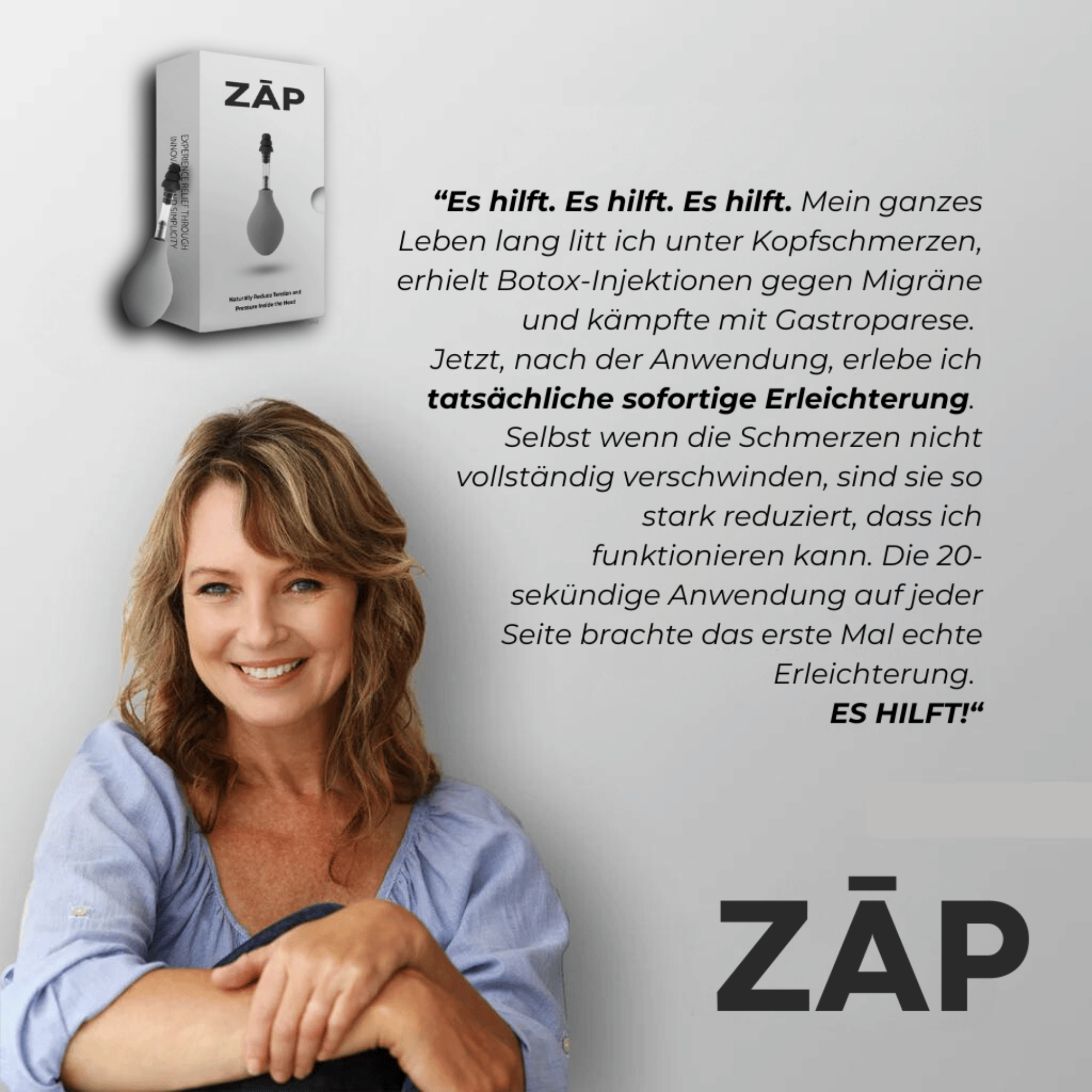 ZĀP | Spannung und Druck im Kopf reduzieren