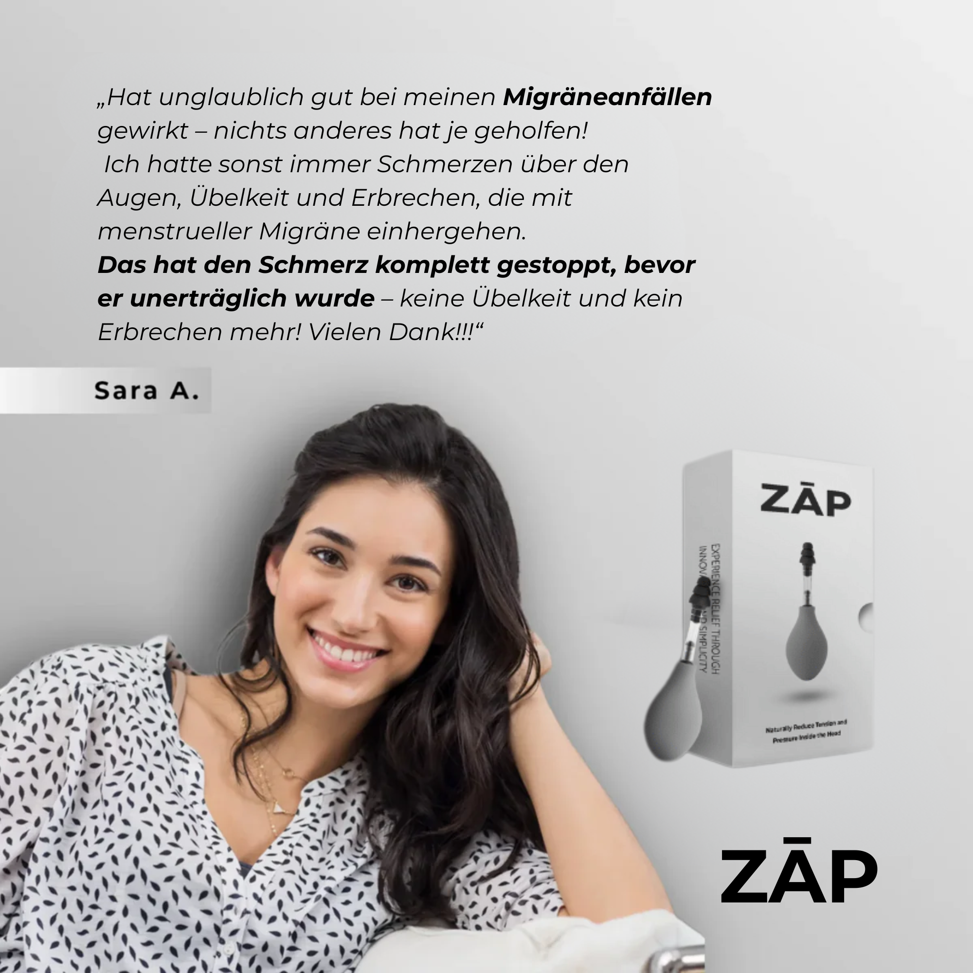 ZĀP | Spannung und Druck im Kopf reduzieren