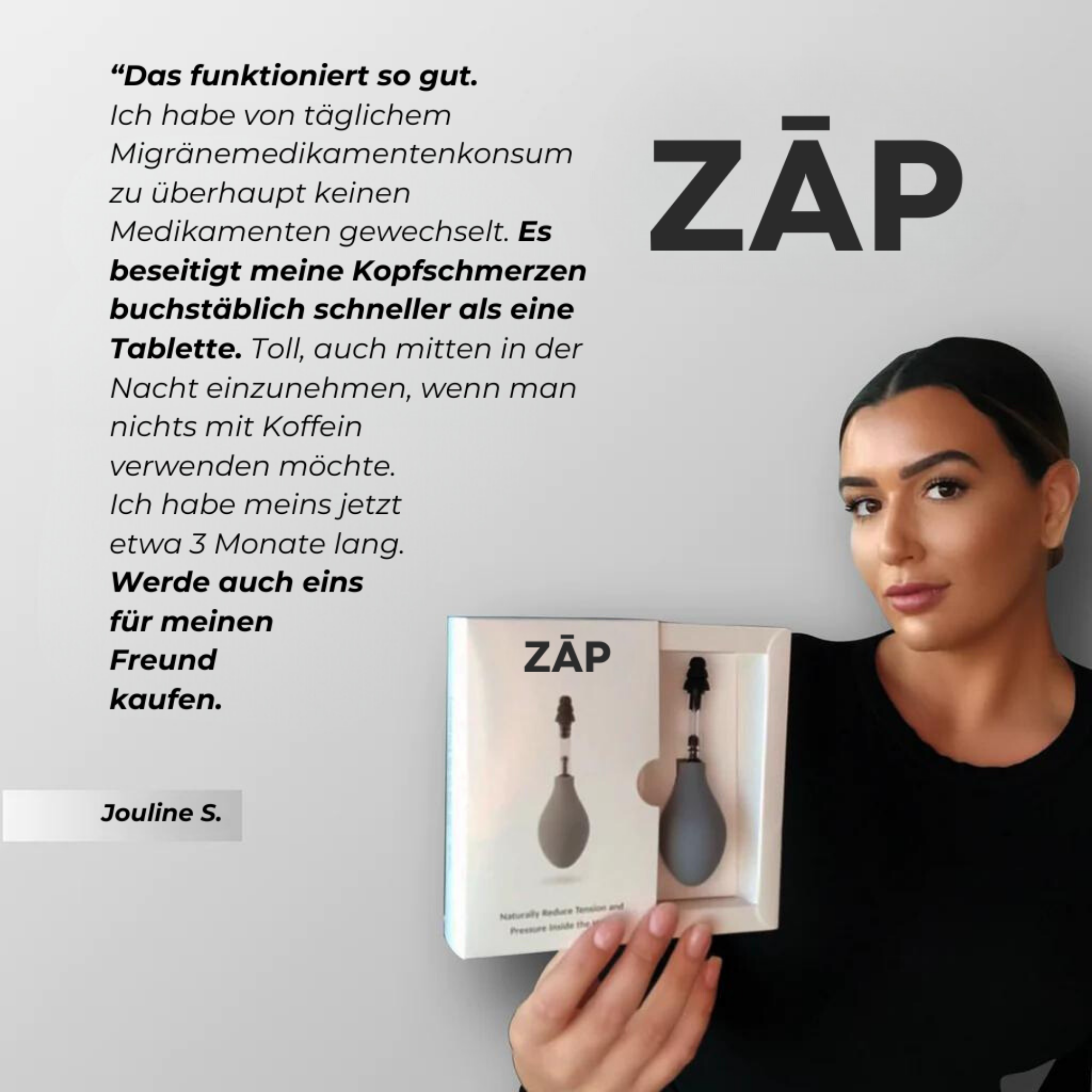 ZĀP | Spannung und Druck im Kopf reduzieren