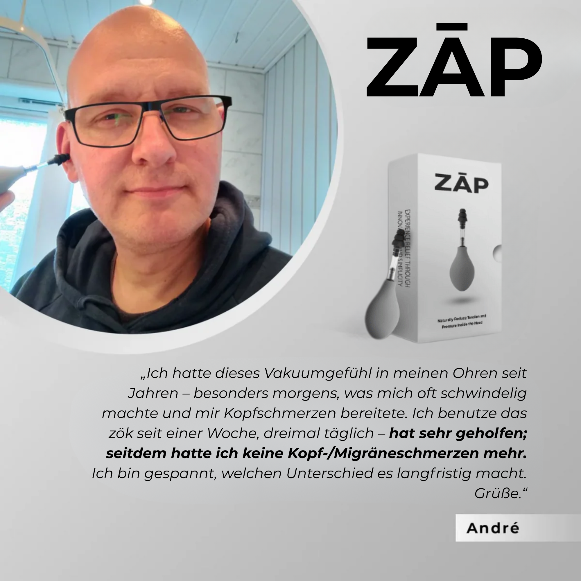 ZĀP | Spannung und Druck im Kopf reduzieren