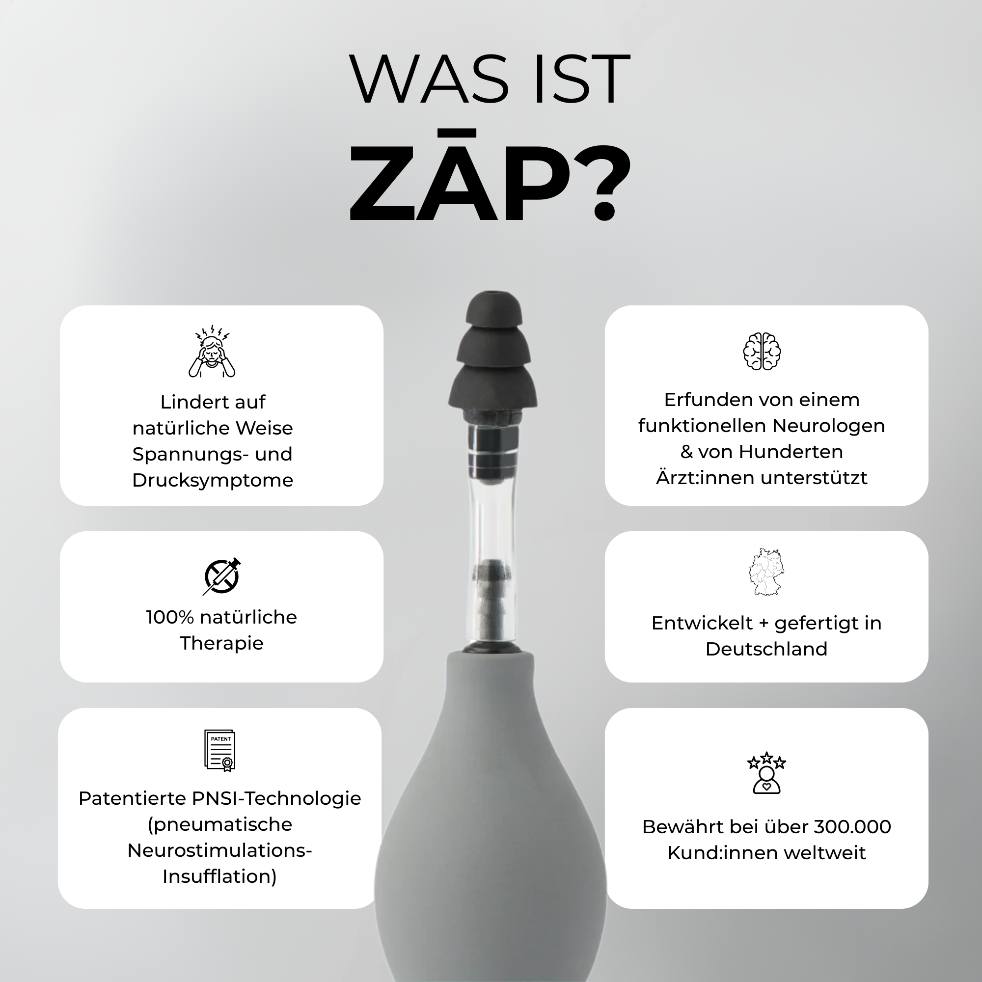 ZĀP | Spannung und Druck im Kopf reduzieren